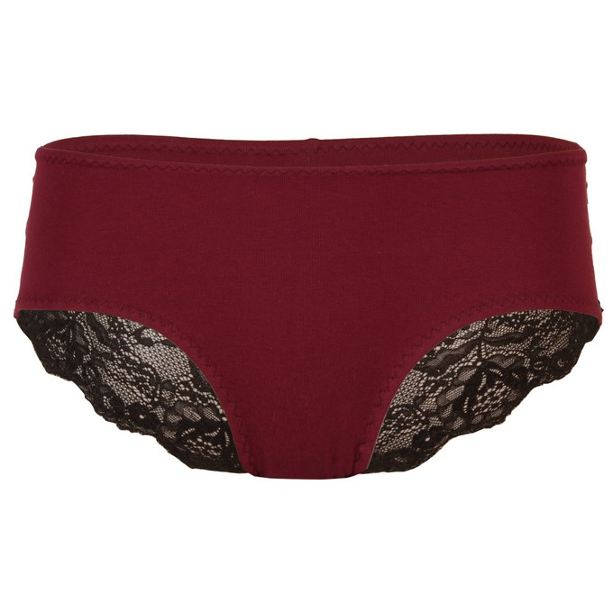 Bio Hipster Me aubergine / Spitze from Frija Omina