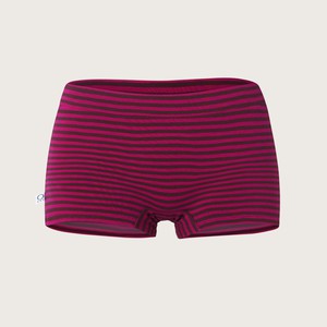 Bio-Baumwolle Damen-Badeshorts Isi beere Streifen from Frija Omina