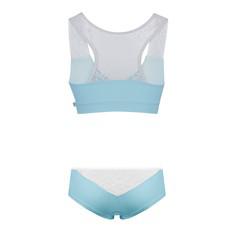 Set Bio-Hipster & Bustier Jondel lichtblau (blau) via Frija Omina