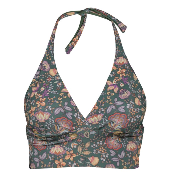 Recycling Bikinitop Fjordella Senja + olive (grün) from Frija Omina