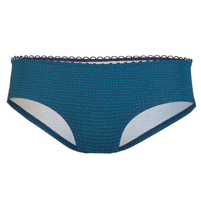 Bio Hipster Muster Dots blau from Frija Omina