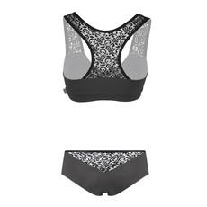 Set Bio-Hipster & Bustier Jondel anthrazit (grau) via Frija Omina