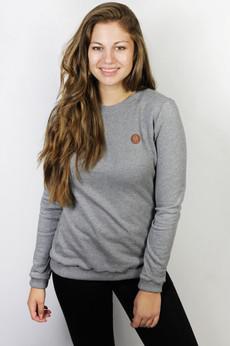Bio Pullover "Uno" grau meliert via Frija Omina