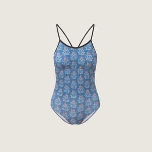 Bio Badeanzug Madri Korte blau from Frija Omina