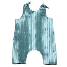 Baby-Strampler aus Bio-Baumwolle Birke (blau) via Frija Omina