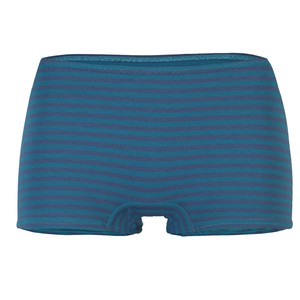 Bio-Panty Erna Streifen petrol-indigo (blau) from Frija Omina