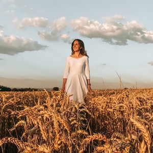 Bio-Kleid Boho Drøm weiß from Frija Omina