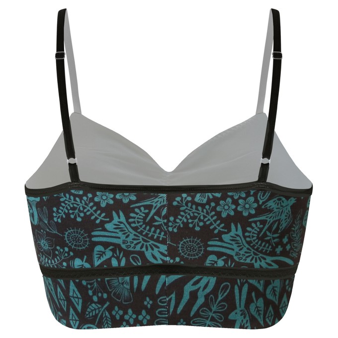 Bio Bustier Yoga Alice blau from Frija Omina