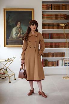 Doris Wool Coat via GAÂLA