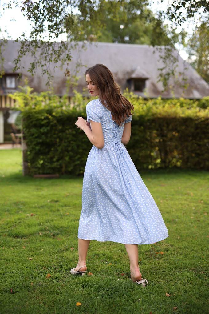 Estelle Cap Sleeve Midi Dress from GAÂLA