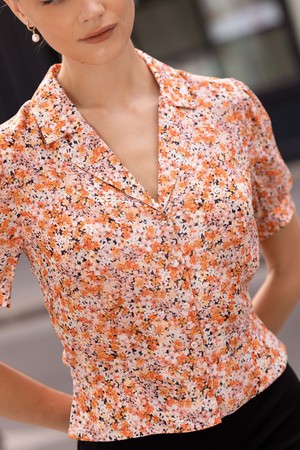 Talia Peplum Blouse from GAÂLA