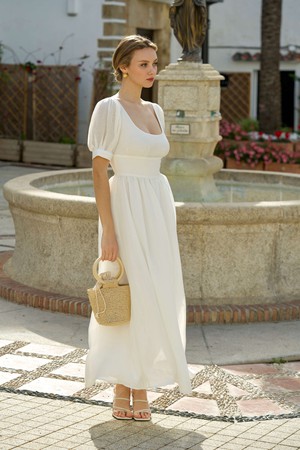 Maxi Lacey Dress from GAÂLA