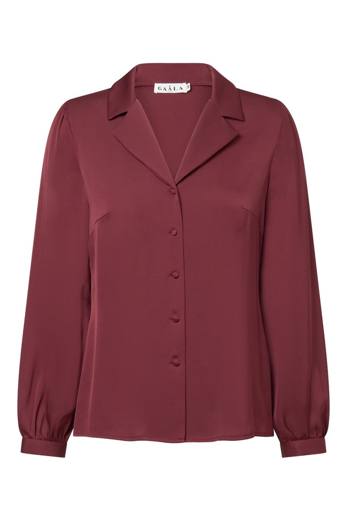 Asya Stretch Silk Blouse from GAÂLA