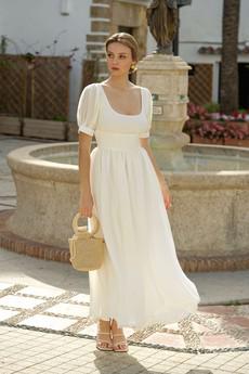 Maxi Lacey Dress via GAÂLA
