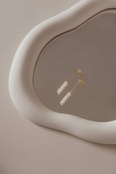 Lorelai Freshwater Pearl Earrings via GAÂLA