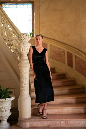 Emmelyn Velvet Dress from GAÂLA