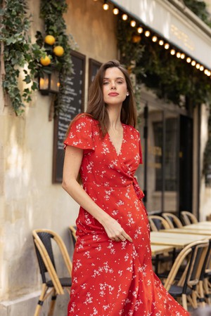 Arlette Wrap Dress from GAÂLA