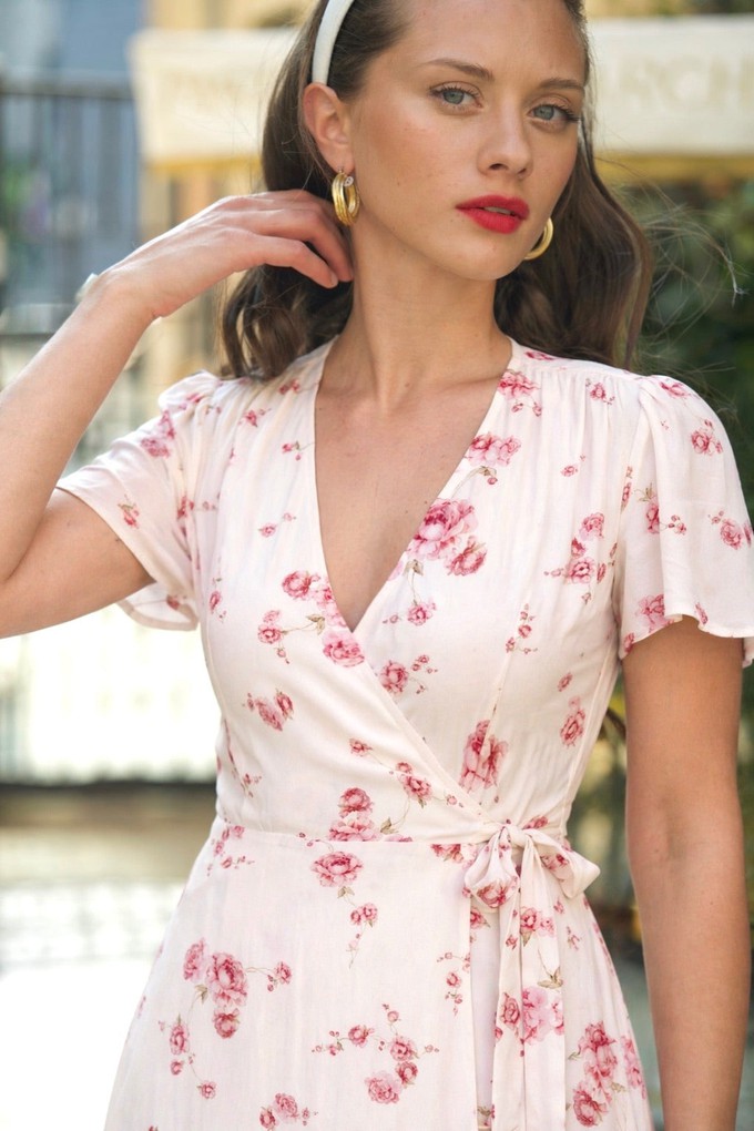 Arlette Wrap Dress from GAÂLA