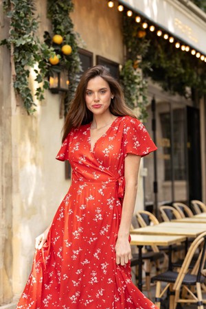 Arlette Wrap Dress from GAÂLA