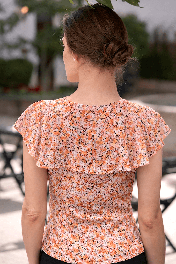 Milena Flounce Blouse from GAÂLA