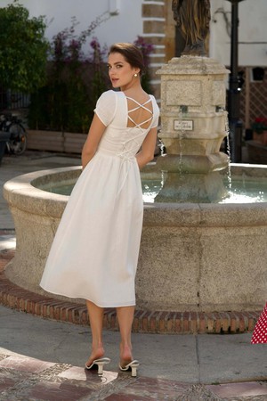 Button Down Linen Dress Estelle from GAÂLA