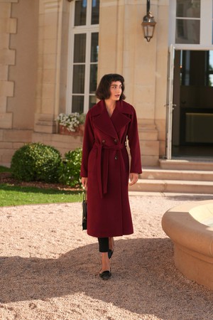 Paloma Wrap Coat from GAÂLA