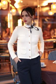 Margery Ecovero Knit Jacket via GAÂLA