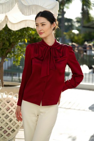 Lena Silk Blouse from GAÂLA