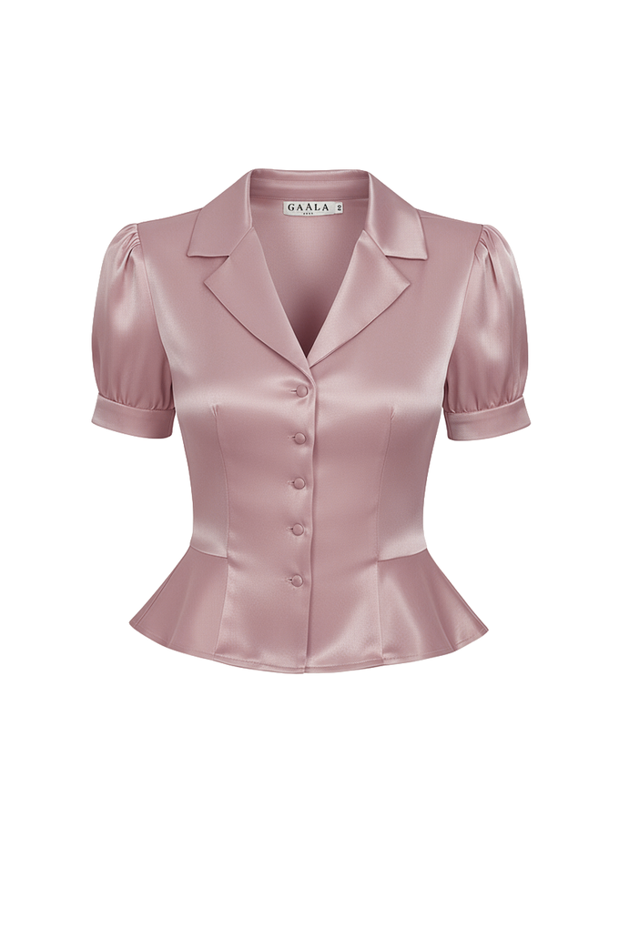 Talia Peplum Blouse from GAÂLA