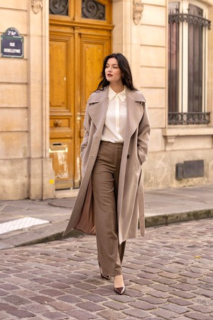 Paloma Wrap Coat from GAÂLA