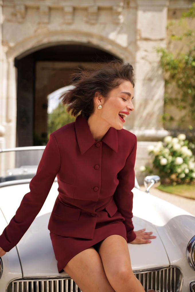 Blanche Wool Jacket from GAÂLA