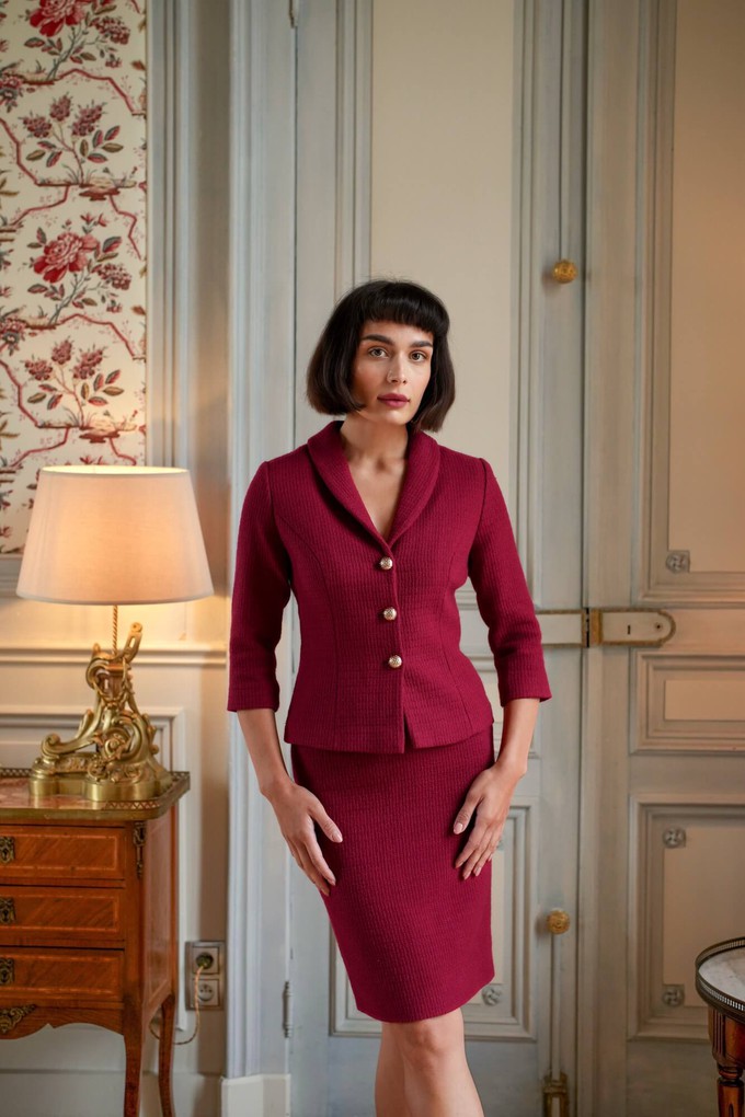 Margaux Cotton Tweed Two Piece from GAÂLA Margaux Cotton Tweed Two Piece from GAÂLA