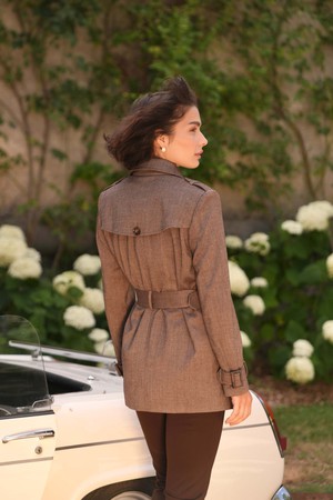 Leanne Short Trench Coat from GAÂLA