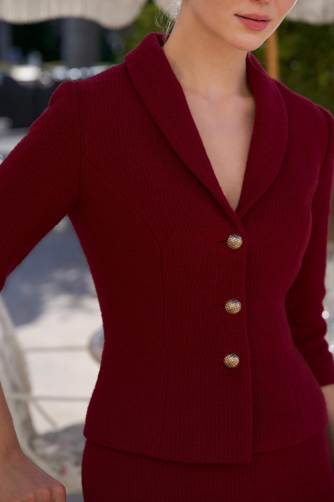 Margaux Cotton Tweed Two Piece from GAÂLA Margaux Cotton Tweed Two Piece from GAÂLA