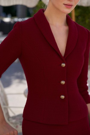 Margaux Cotton Tweed Two Piece from GAÂLA Margaux Cotton Tweed Two Piece from GAÂLA