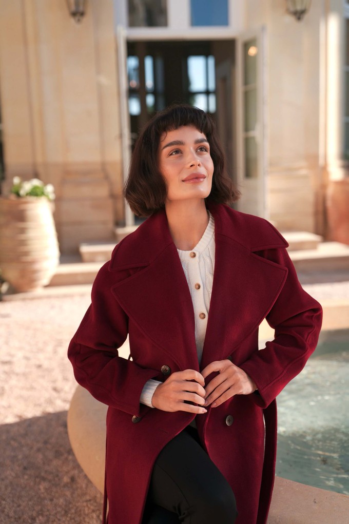 Paloma Wrap Coat from GAÂLA