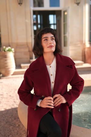 Paloma Wrap Coat from GAÂLA
