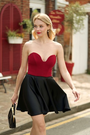Eleanor Cropped Corset Top from GAÂLA