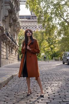 Paola Wool Coat via GAÂLA