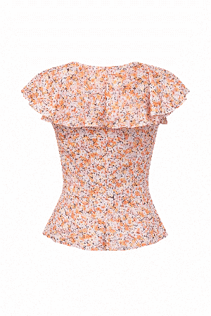 Milena Flounce Blouse from GAÂLA