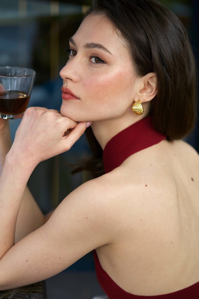 Amanda Halter Knit Top from GAÂLA