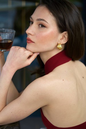 Amanda Halter Knit Top from GAÂLA