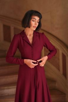 Hortensia Belted Dress via GAÂLA
