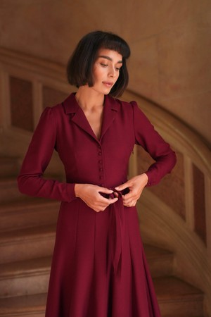 Hortensia Belted Dress from GAÂLA