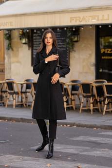 Isabella Tweed Coat via GAÂLA