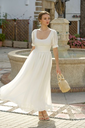 Maxi Lacey Dress from GAÂLA