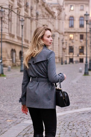 Leanne Short Trench Coat from GAÂLA