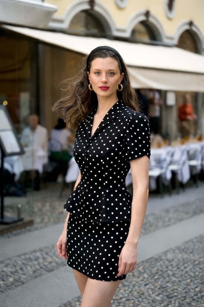 Andi Polka Dot Blouse from GAÂLA