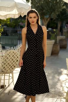 Clarice Polka Dot Dress via GAÂLA