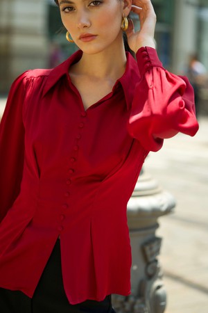 Posie Silk Blouse from GAÂLA